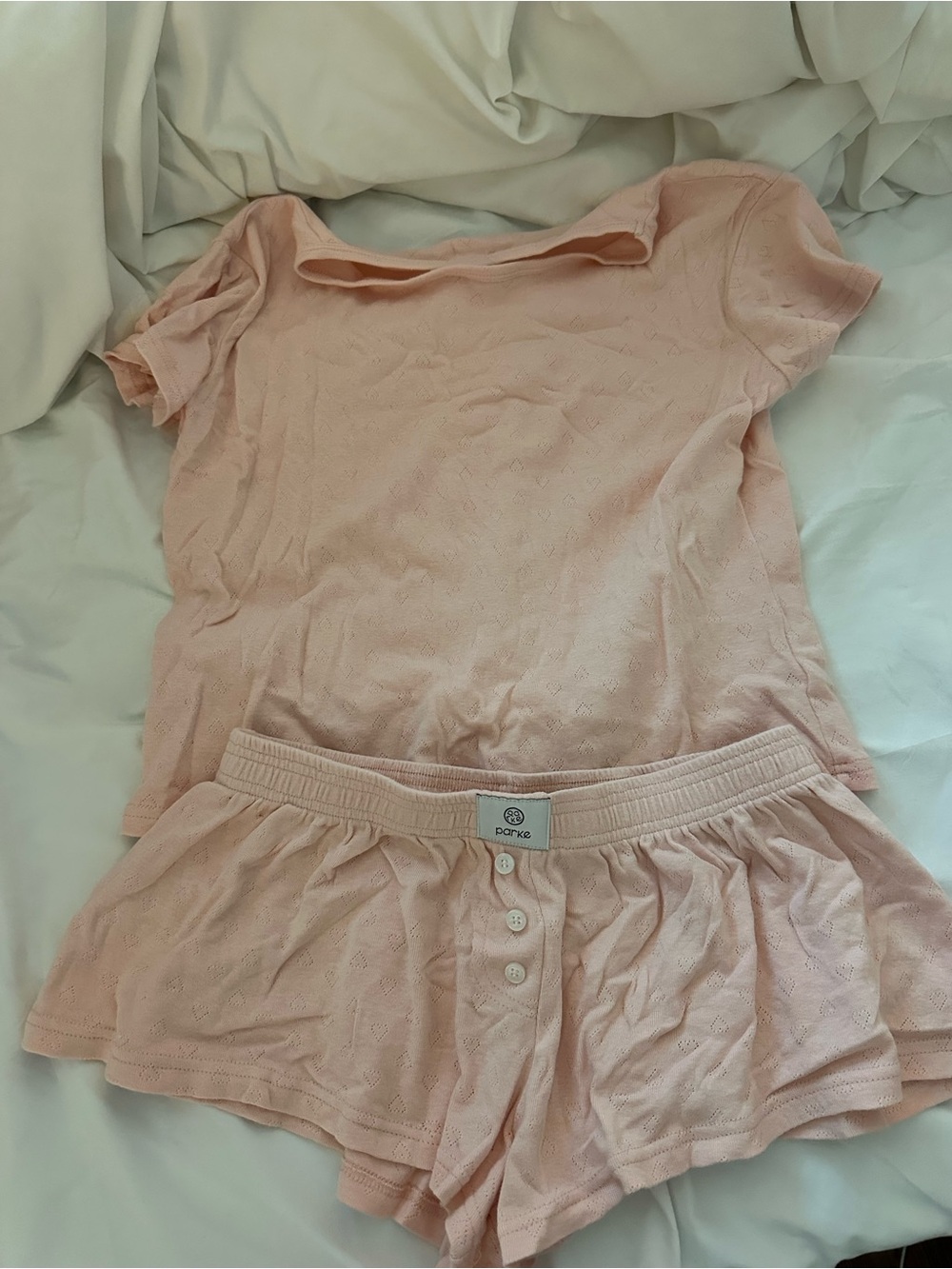 Parke pointelle set